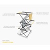 image:imageJoseph Joseph AirFrame Max 3Tier Folding Drying Rack High Capacity70 ft