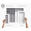 image:imageJoseph Joseph Blox Modular Drawer Organizer Storage Bins 7 Piece Set10 piece
