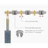 image:imageJoseph Joseph Carpet Rake Attachment Manual Pet Hair Remover ToolStorage Rail