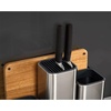 image:imageJoseph Joseph CounterStore Kitchen Utensil Holder Knife Block and Cutting Board Set Stainless SteelOnesize