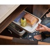 image:imageJoseph Joseph CupboardStore EasyAccess Wheeled Storage Caddy  UnderSink Kitchen Organizer Made from Recycled Plastic2Tier