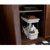 image:imageJoseph Joseph CupboardStore EasyAccess Wheeled Storage Caddy  UnderSink Kitchen Organizer Made from Recycled Plastic2Tier