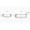 image:imageJoseph Joseph CupboardStore Under Shelf Storage Film Foil and Bag Organizer for Larger Rolls and Boxes Fits Kitchen Units Over 13 in Wide LargeStandard