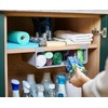 image:imageJoseph Joseph CupboardStore Under Shelf Storage Film Foil and Bag Organizer for Larger Rolls and Boxes Fits Kitchen Units Over 13 in Wide LargeStandard