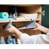 image:imageJoseph Joseph CupboardStore Under Shelf Storage Film Foil and Bag Organizer for Larger Rolls and Boxes Fits Kitchen Units Over 13 in Wide LargeStandard