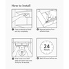 image:imageJoseph Joseph CupboardStore Under Shelf Storage Film Foil and Bag Organizer for Larger Rolls and Boxes Fits Kitchen Units Over 13 in Wide LargeStandard