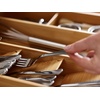 image:imageJoseph Joseph DrawerStore Compact Knife Organizer holds up to 9 knives Kitchen Organization amp Drawer Storage BambooCutlery  Utensils Organiser