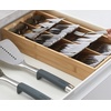 image:imageJoseph Joseph DrawerStore Compact Knife Organizer holds up to 9 knives Kitchen Organization amp Drawer Storage BambooFlatware Organizer