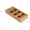 image:imageJoseph Joseph DrawerStore Compact Knife Organizer holds up to 9 knives Kitchen Organization amp Drawer Storage BambooFlatware Organizer