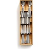 image:imageJoseph Joseph DrawerStore Compact Knife Organizer holds up to 9 knives Kitchen Organization amp Drawer Storage BambooFlatware Organizer
