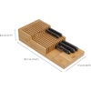 image:imageJoseph Joseph DrawerStore Compact Knife Organizer holds up to 9 knives Kitchen Organization amp Drawer Storage BambooKnife Organizer