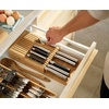 image:imageJoseph Joseph DrawerStore Compact Knife Organizer holds up to 9 knives Kitchen Organization amp Drawer Storage BambooKnife Organizer