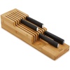 image:imageJoseph Joseph DrawerStore Compact Knife Organizer holds up to 9 knives Kitchen Organization amp Drawer Storage BambooKnife Organizer
