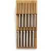 image:imageJoseph Joseph DrawerStore Compact Knife Organizer holds up to 9 knives Kitchen Organization amp Drawer Storage BambooKnife Organizer