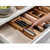image:imageJoseph Joseph DrawerStore Compact Knife Organizer holds up to 9 knives Kitchen Organization amp Drawer Storage BambooKnife Organizer