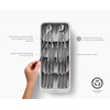 image:imageJoseph Joseph DrawerStore Compact Utensil Organizer For Kitchen Drawer Silverware Flatware Tray Small GreyRecycled Plastic