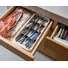 image:imageJoseph Joseph DrawerStore Compact Utensil Organizer For Kitchen Drawer Silverware Flatware Tray Small GreyRecycled Plastic