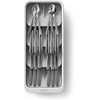 image:imageJoseph Joseph DrawerStore Compact Utensil Organizer For Kitchen Drawer Silverware Flatware Tray Small GreyRecycled Plastic