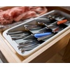 image:imageJoseph Joseph DrawerStore Compact Utensil Organizer For Kitchen Drawer Silverware Flatware Tray Small GreyRecycled Plastic