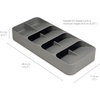image:imageJoseph Joseph DrawerStore Compact Utensil Organizer For Kitchen Drawer Silverware Flatware Tray Small GreyStandard