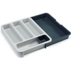 image:imageJoseph Joseph DrawerStore Compact Utensil Organizer For Kitchen Drawer Silverware Flatware Tray Small GreyStandard