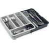 image:imageJoseph Joseph DrawerStore Compact Utensil Organizer For Kitchen Drawer Silverware Flatware Tray Small GreyStandard