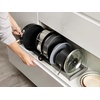 image:imageJoseph Joseph DrawerStore Cookware Organizer Baking Tray Rack Space Saving Storage for Pans Lids Cutting BoardsPots  Pans