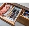image:imageJoseph Joseph DrawerStore Knife Organizer holds up to 9 knives Kitchen Organization amp Drawer Storage  Compact GrayRecycled Plastic