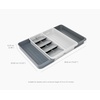 image:imageJoseph Joseph DrawerStore Knife Organizer holds up to 9 knives Kitchen Organization amp Drawer Storage  Compact GrayRecycled Plastic
