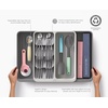 image:imageJoseph Joseph DrawerStore Knife Organizer holds up to 9 knives Kitchen Organization amp Drawer Storage  Compact GrayRecycled Plastic