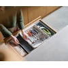 image:imageJoseph Joseph DrawerStore Knife Organizer holds up to 9 knives Kitchen Organization amp Drawer Storage  Compact GrayRecycled Plastic