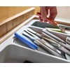 image:imageJoseph Joseph DrawerStore Knife Organizer holds up to 9 knives Kitchen Organization amp Drawer Storage  Compact GrayRecycled Plastic