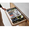 image:imageJoseph Joseph DrawerStore Knife Organizer holds up to 9 knives Kitchen Organization amp Drawer Storage  Compact GrayRecycled Plastic