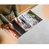 image:imageJoseph Joseph DrawerStore Knife Organizer holds up to 9 knives Kitchen Organization amp Drawer Storage  Compact GrayRecycled Plastic