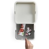 image:imageJoseph Joseph Duo 2tier Cupboard Organiser with Drawer Kitchen and Storage Organiser for Spices Packets and Cans GreyGrey