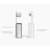 image:imageJoseph Joseph EasyStore Toilet Paper Holder Stand Concealed Storage Holds 3 Spare Rolls Gloss WhiteWhite