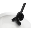 image:imageJoseph Joseph Flex 360 Advanced Smart Toilet Brush and Storage Holder Set with Antidrip AntiClog TripleAction Replaceable Brush Head  WhiteMatt Black