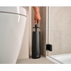 image:imageJoseph Joseph Flex 360 Advanced Smart Toilet Brush and Storage Holder Set with Antidrip AntiClog TripleAction Replaceable Brush Head  WhiteMatt Black