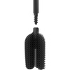 image:imageJoseph Joseph Flex 360 Advanced Smart Toilet Brush and Storage Holder Set with Antidrip AntiClog TripleAction Replaceable Brush Head  WhiteMatt Black