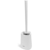 image:imageJoseph Joseph Flex 360 Lite Advanced Smart Toilet Brush and Small Storage Holder Set with Antidrip AntiClog TripleAction Replaceable Brush Head  BlackWhite