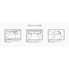 image:imageJoseph Joseph FridgeStore UnderShelf Storage Drawer One Size ClearBlue
