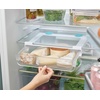 image:imageJoseph Joseph FridgeStore XL Fridge Storage Drawer Caddy  ExtraLarge Organizer with Handle and Wheels for Easy Access BPAFreeFridge drawer