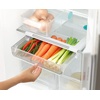 image:imageJoseph Joseph FridgeStore XL Fridge Storage Drawer Caddy  ExtraLarge Organizer with Handle and Wheels for Easy Access BPAFreeFridge drawer