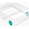 image:imageJoseph Joseph FridgeStore XL Fridge Storage Drawer Caddy  ExtraLarge Organizer with Handle and Wheels for Easy Access BPAFreeLarge Caddy