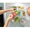 image:imageJoseph Joseph FridgeStore XL Fridge Storage Drawer Caddy  ExtraLarge Organizer with Handle and Wheels for Easy Access BPAFreeSmall Bin