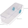 image:imageJoseph Joseph FridgeStore XL Fridge Storage Drawer Caddy  ExtraLarge Organizer with Handle and Wheels for Easy Access BPAFreeSmall Bin