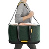 image:imageJoseph Joseph HoldAll Collapsible 45L1189 Gallon Outdoor Washing Laundry Basket with Shoulder Strap Durable Fabric Waterproof Base Dark GreenGreen