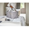 image:imageJoseph Joseph HoldAll Collapsible 45L1189 Gallon Outdoor Washing Laundry Basket with Shoulder Strap Durable Fabric Waterproof Base Dark GreenGrey
