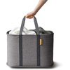 image:imageJoseph Joseph HoldAll Collapsible 45L1189 Gallon Outdoor Washing Laundry Basket with Shoulder Strap Durable Fabric Waterproof Base Dark GreenGrey