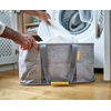 image:imageJoseph Joseph HoldAll Collapsible 45L1189 Gallon Outdoor Washing Laundry Basket with Shoulder Strap Durable Fabric Waterproof Base Dark GreenGrey